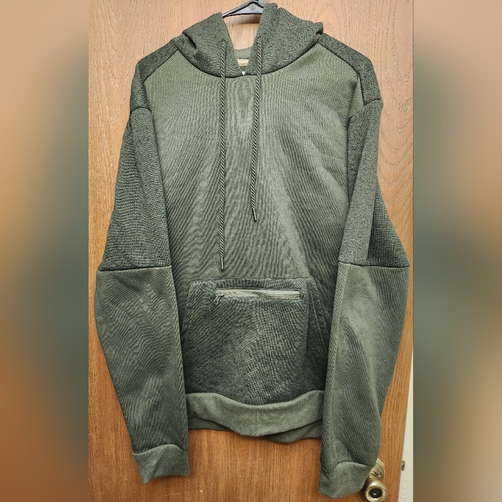 Olive Green Men's Hoodie